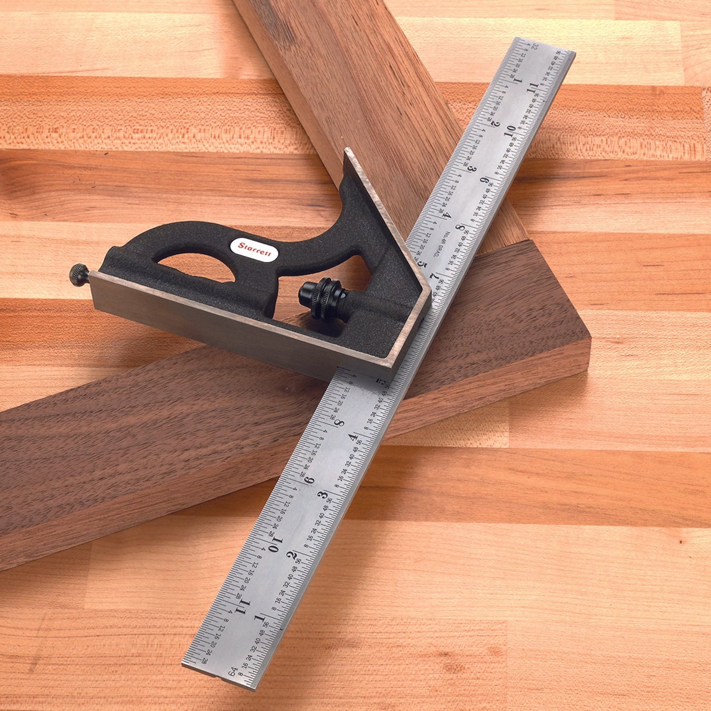 Combination Square with Square Head