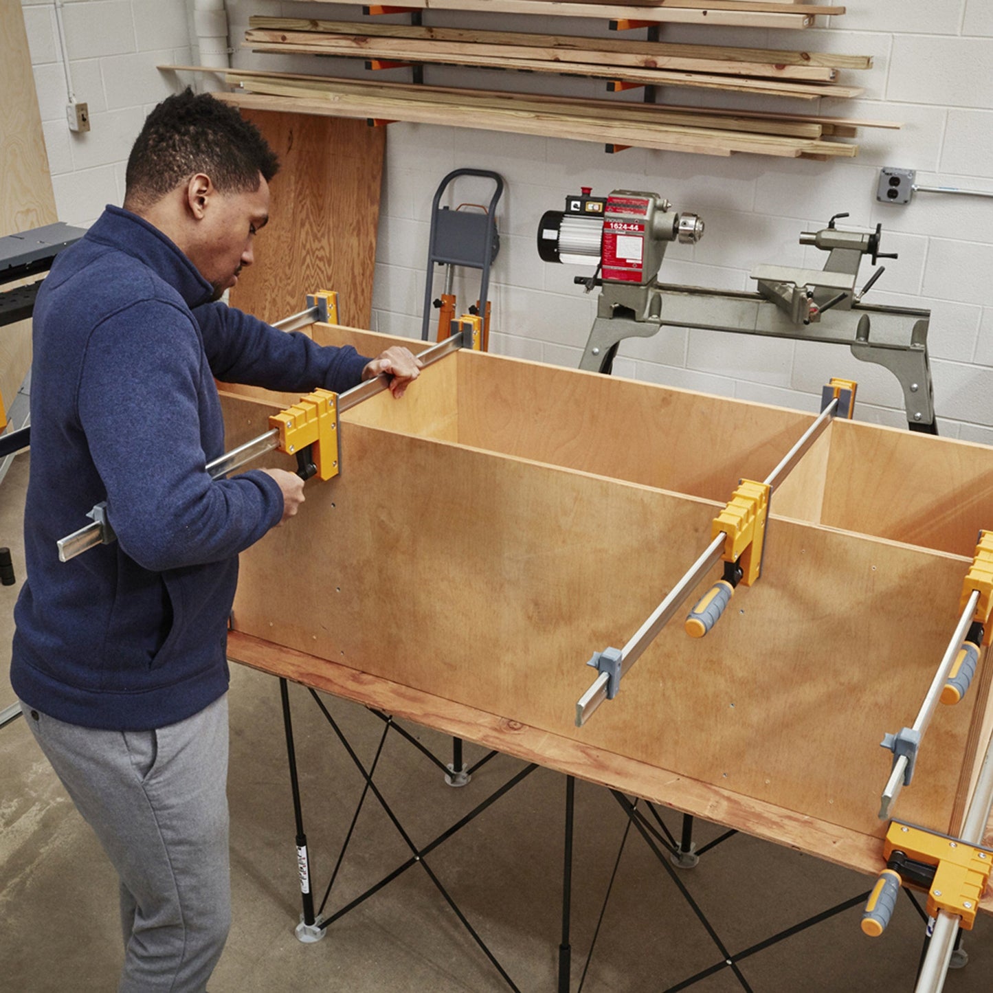 4-Piece (2) 24 and (2) 31 Parallel Clamp Set