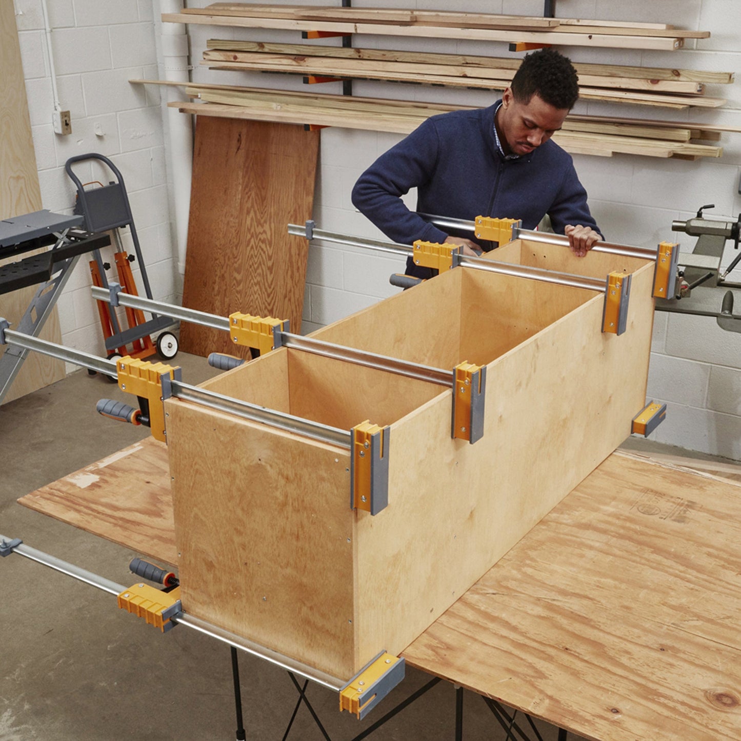 4-Piece (2) 24 and (2) 31 Parallel Clamp Set