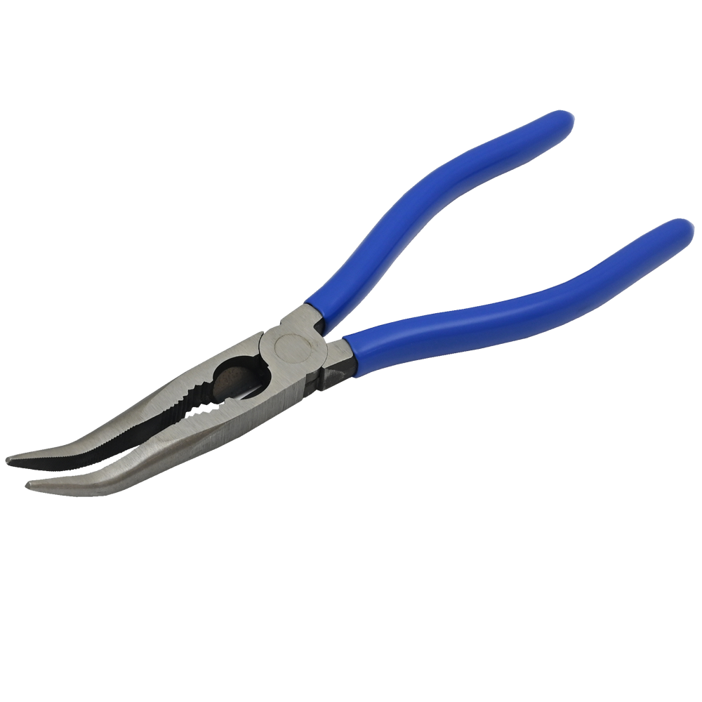 Needle Nose 45° Curved with Cutter Pliers