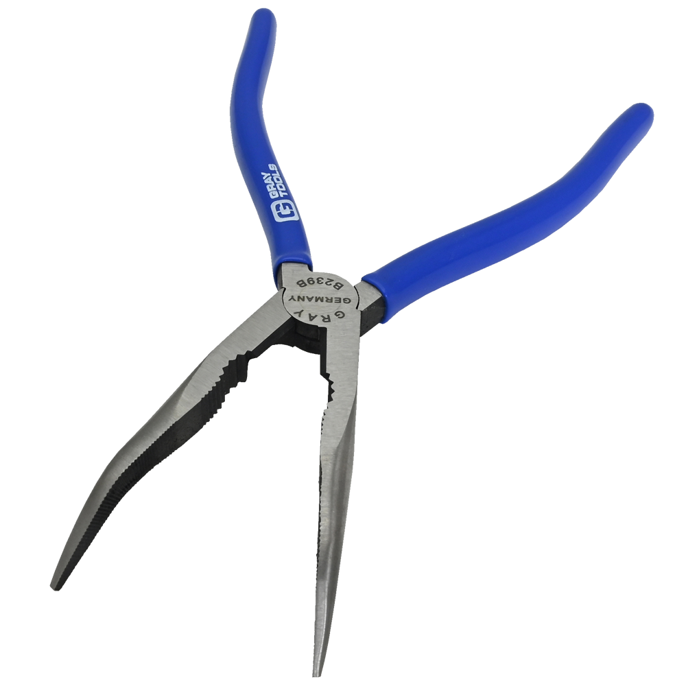 Needle Nose 45° Curved with Cutter Pliers