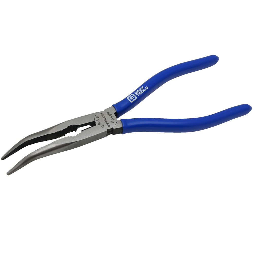 Needle Nose 45° Curved with Cutter Pliers