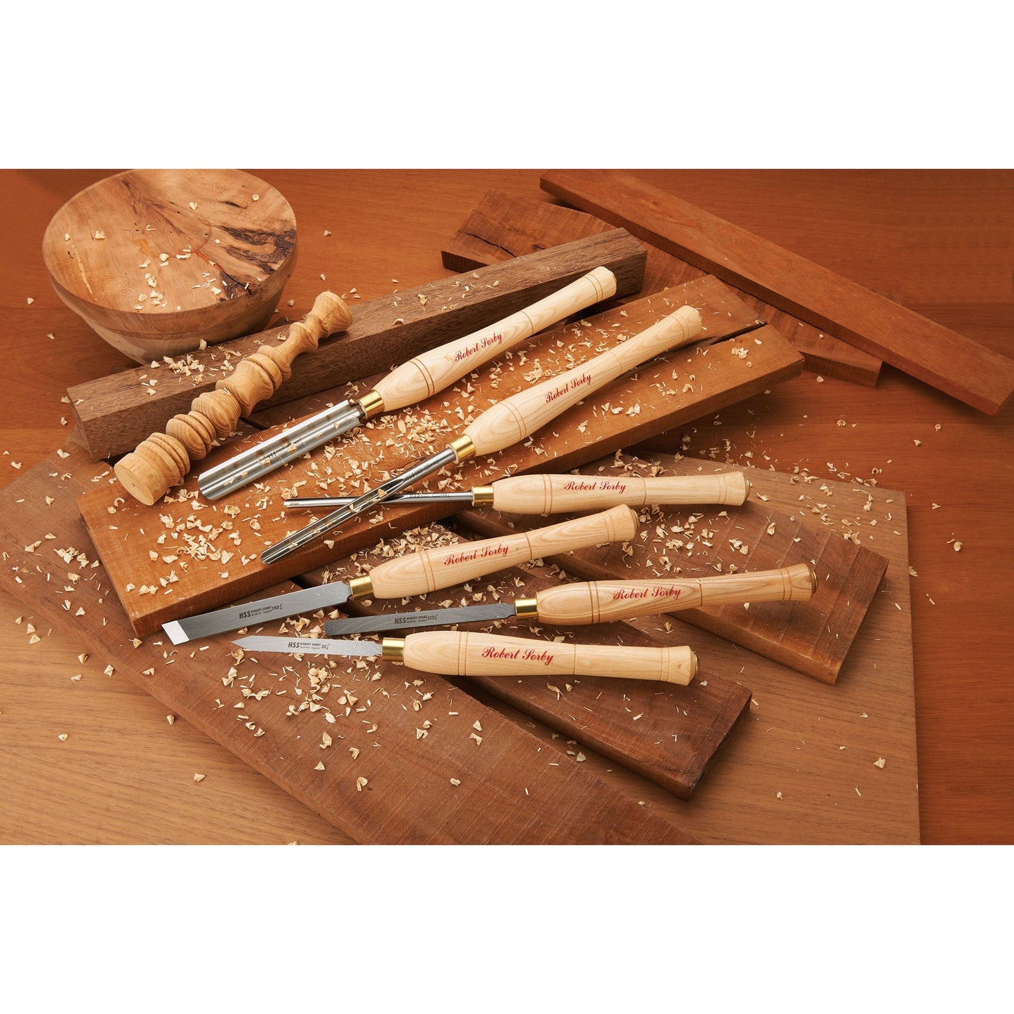 Intermediate Turning Tool Set - HSS -  6 Piece
