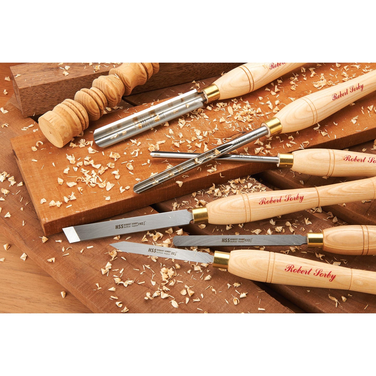 Intermediate Turning Tool Set - HSS -  6 Piece