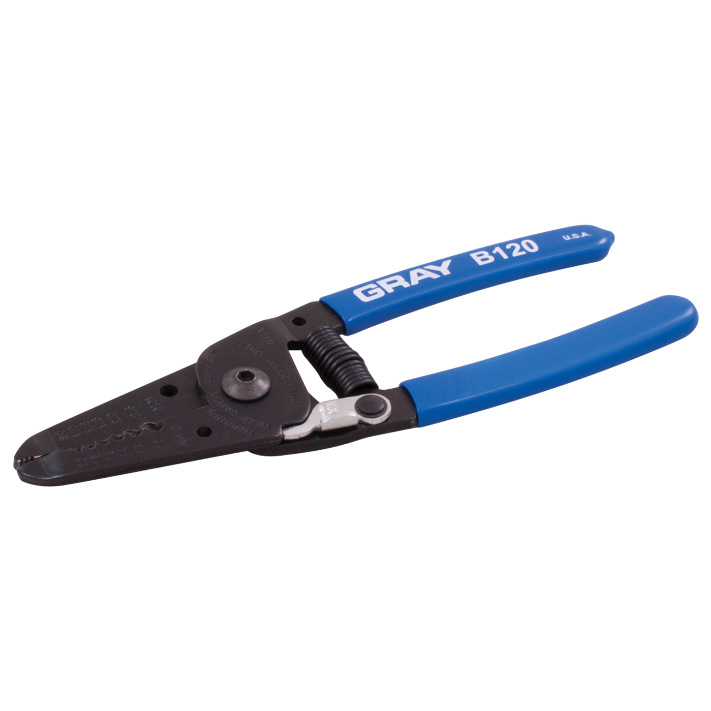 Wire Cutter/Stripper With Lock